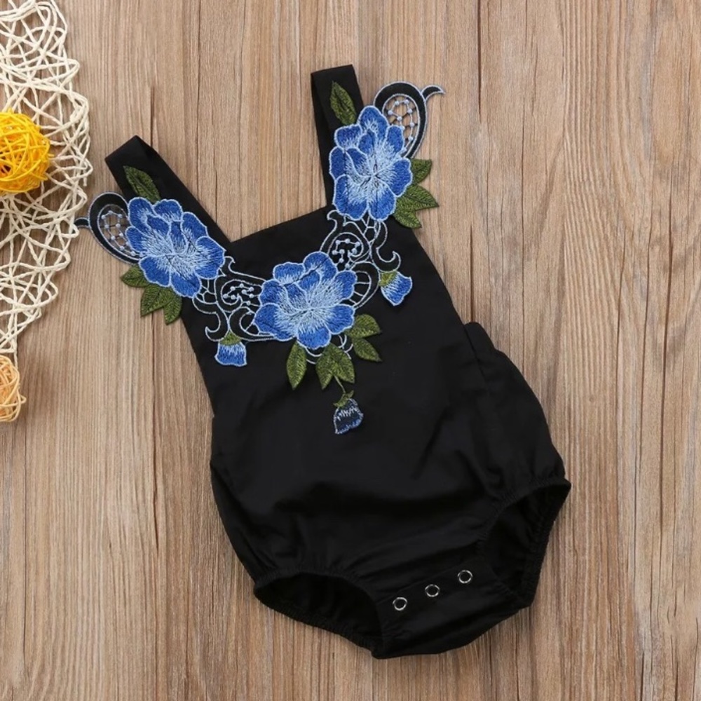 Beautiful flower romper